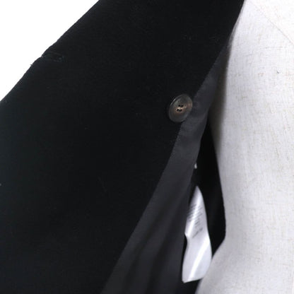 Gucci Wool Peacoat With Logo Buttons And Epaulettes Black 36