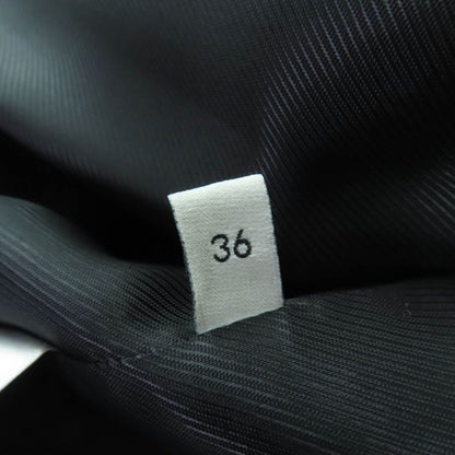 Gucci Wool Peacoat With Logo Buttons And Epaulettes Black 36