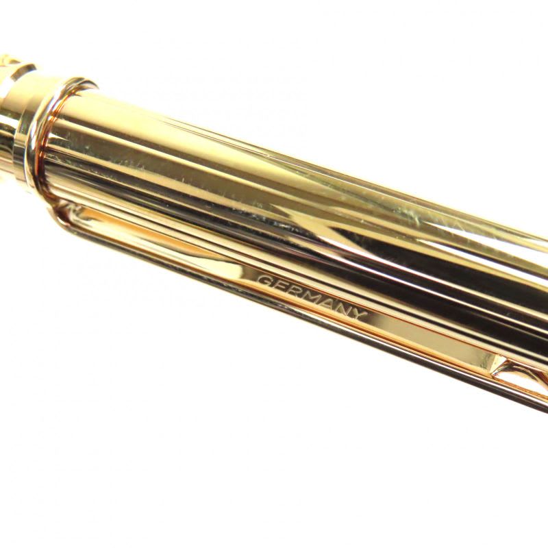 Cartier Santos De Twist Ballpoint Pen Gold And Case