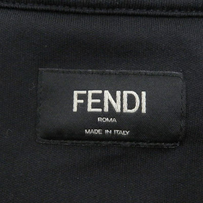 Fendi 22 SS Fy1129 FF Logo Zucca Embossed Crew Neck Short Sleeve Cut And Sewn