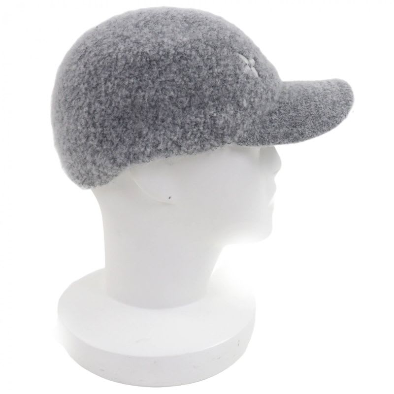 Louis Vuitton M7251 L Cap Wool Gram Monogram Hat Gray Box Storage Bag