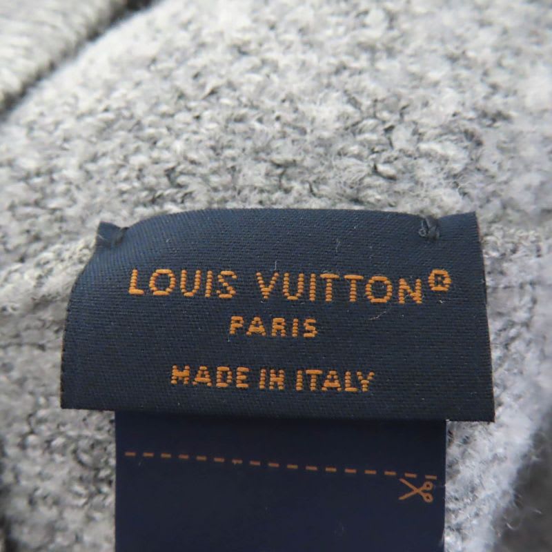 Louis Vuitton M7251 L Cap Wool Gram Monogram Hat Gray Box Storage Bag