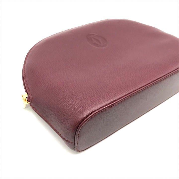 Cartier Leather Mini Makeup Pouch