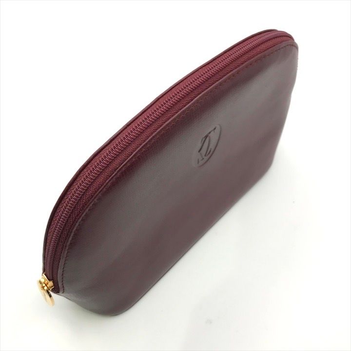 Cartier Leather Mini Makeup Pouch