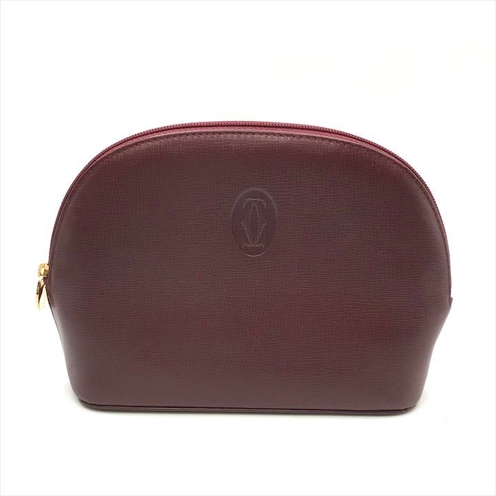 Cartier Leather Mini Makeup Pouch
