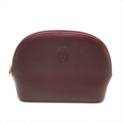 Cartier Leather Mini Makeup Pouch