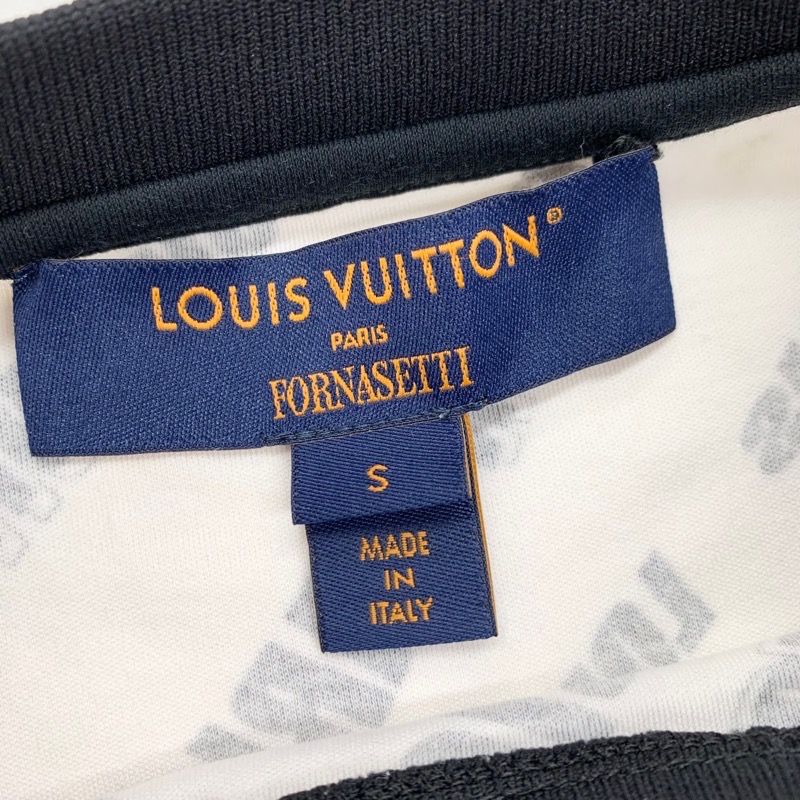 Louis Vuitton Tops Cotton Multicolor Fornasetti Slanted Signature Base T-shirt
