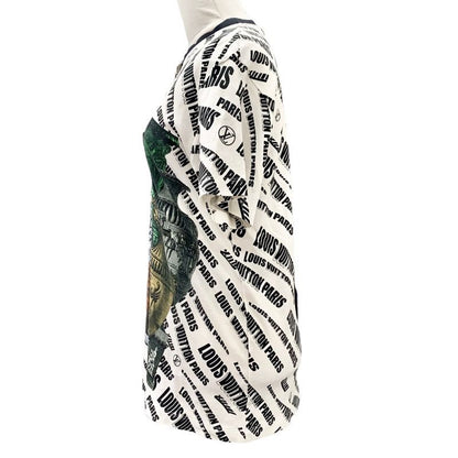 Louis Vuitton Tops Cotton Multicolor Fornasetti Slanted Signature Base T-shirt