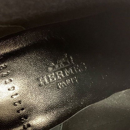 Unused Hermes Volver Boots Short Boots Sock Boots Shoes Exlibris Knit Blue