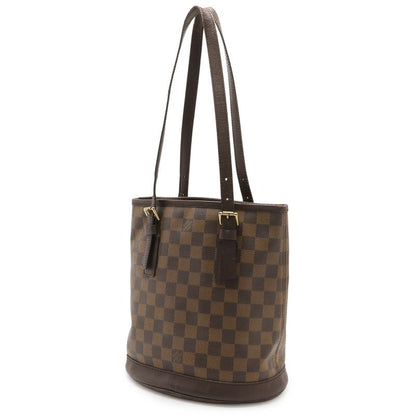 Louis Vuitton Damier Marais Bucket Shape Shoulder Bag Tote Bag Semi-shoulder