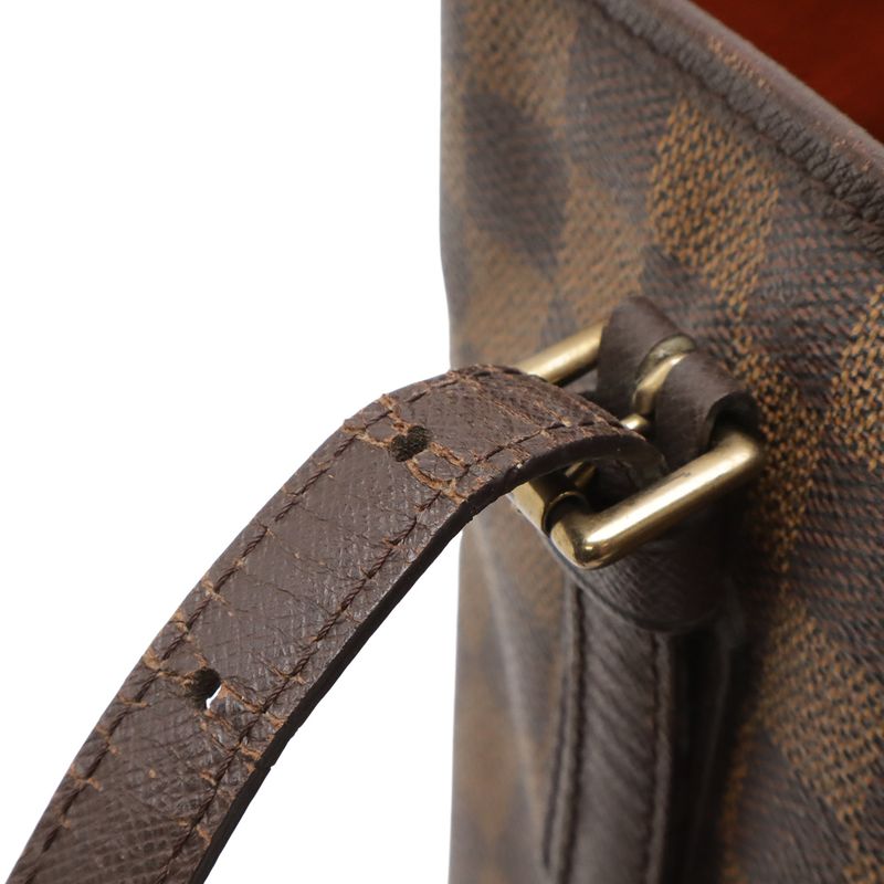 Louis Vuitton Damier Marais Bucket Shape Shoulder Bag Tote Bag Semi-shoulder