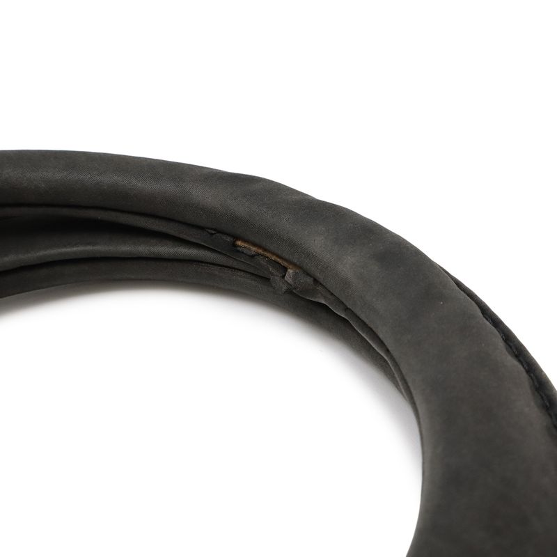 Christian DIOR Lady Dior Cannage Handbag Tote Bag Nylon Black Gold Hardware