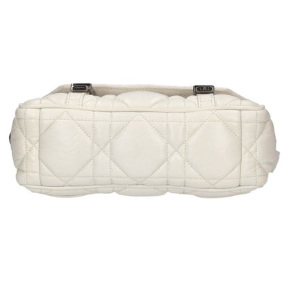 Christian Diorcamp Cannage Leather Shoulder Bag Women's