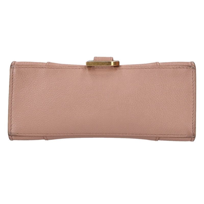 Balenciaga 640345 Hourglass 2WAY Leather Shoulder Bag Women's *12 28~1 6