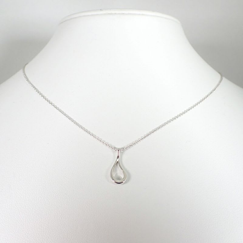 Tiffany & Co 925 Open Teardrop Pendant J123-7