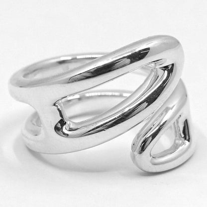 Hermes Ring Chaine D'ancre Punk Ag925 SV Silver - Manufactured In 2024