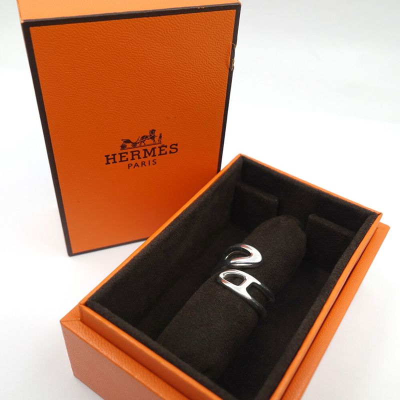 Hermes Ring Chaine D'ancre Punk Ag925 SV Silver - Manufactured In 2024