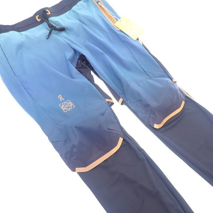 Loewe On Collaboration M S929 Y27 X01 Running Pants Polyester Blue Ladies