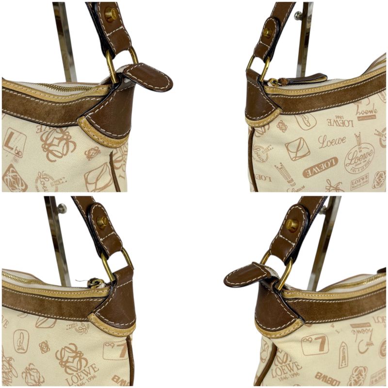 Loewe 160th Anniversary One Shoulder Bag Shoulder Hobo Bag Limited Edition Beige