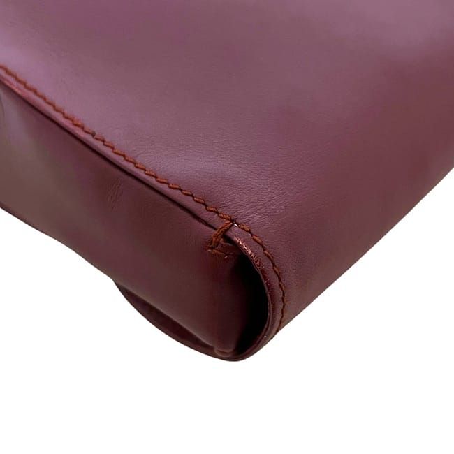 Cartier Clutch Bag Bordeaux Must Leather