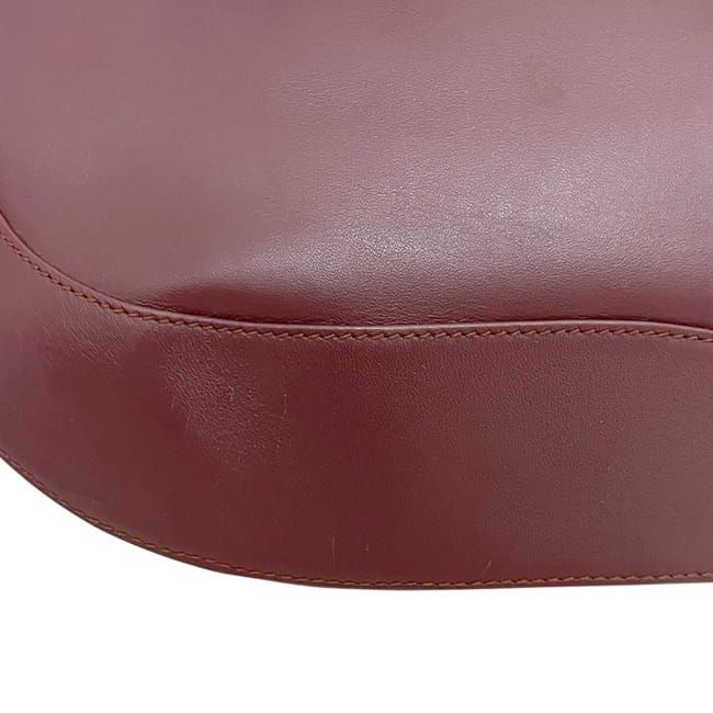 Cartier Clutch Bag Bordeaux Must Leather