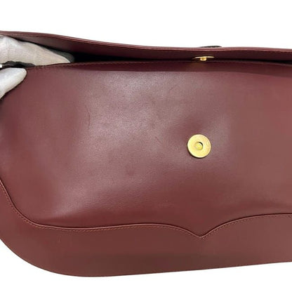 Cartier Clutch Bag Bordeaux Must Leather