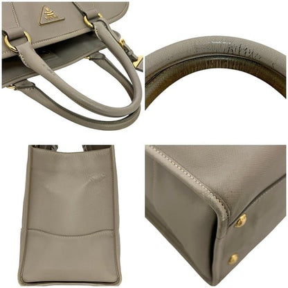Prada 2-Way Bag Beige Bn2254 Saffiano Leather