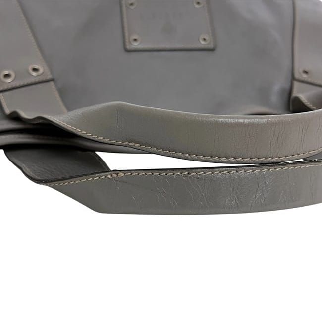 Gucci Tote Bag Gray Hysteria Leather