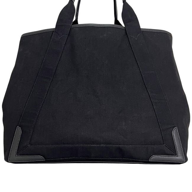 Balenciaga Tote Bag Navy Cabas M Black 339936