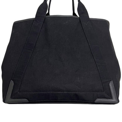 Balenciaga Tote Bag Navy Cabas M Black 339936