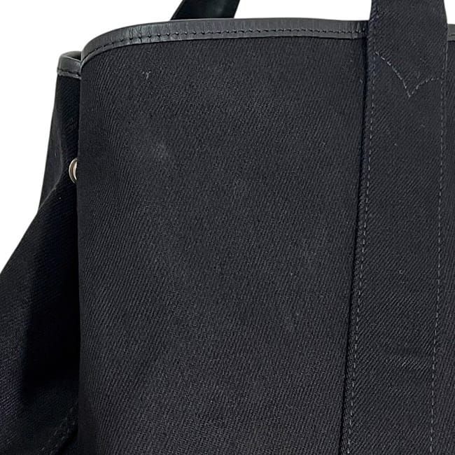 Balenciaga Tote Bag Navy Cabas M Black 339936