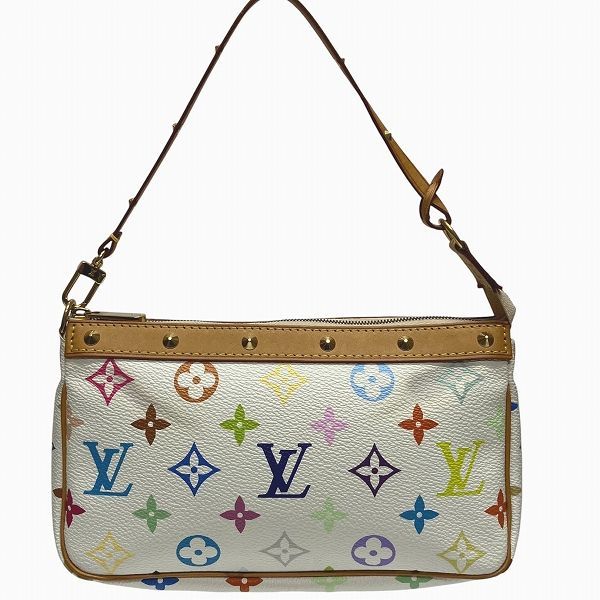 Louis Vuitton Monogram Multicolor Pochette Accessory M92649 Bag Handbag Ladies