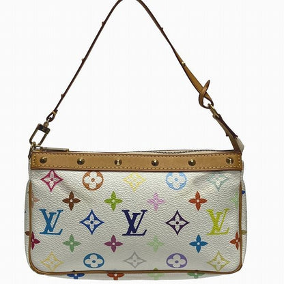 Louis Vuitton Monogram Multicolor Pochette Accessory M92649 Bag Handbag Ladies