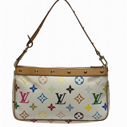 Louis Vuitton Monogram Multicolor Pochette Accessory M92649 Bag Handbag Ladies