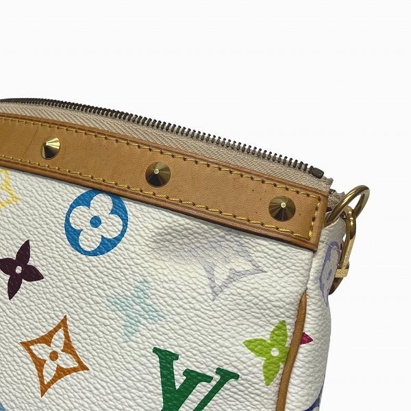 Louis Vuitton Monogram Multicolor Pochette Accessory M92649 Bag Handbag Ladies