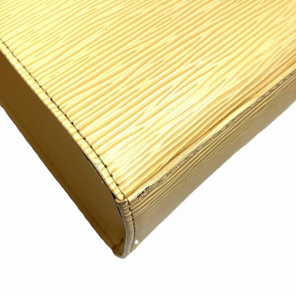 Louis Vuitton Epi Croisette PM M5249a Vanille Bag Handbag Tote Bag Ladies