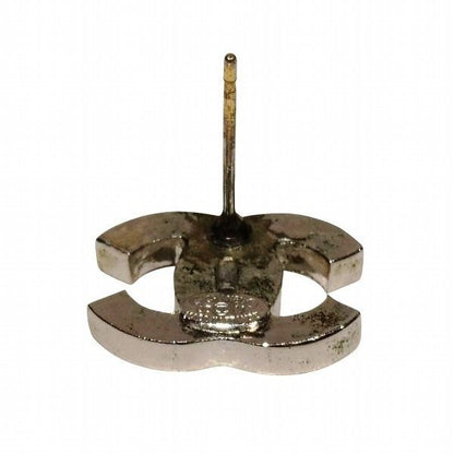 Chanel 05V Coco Mark Rhinestone Brand Accessories Earrings Ladies