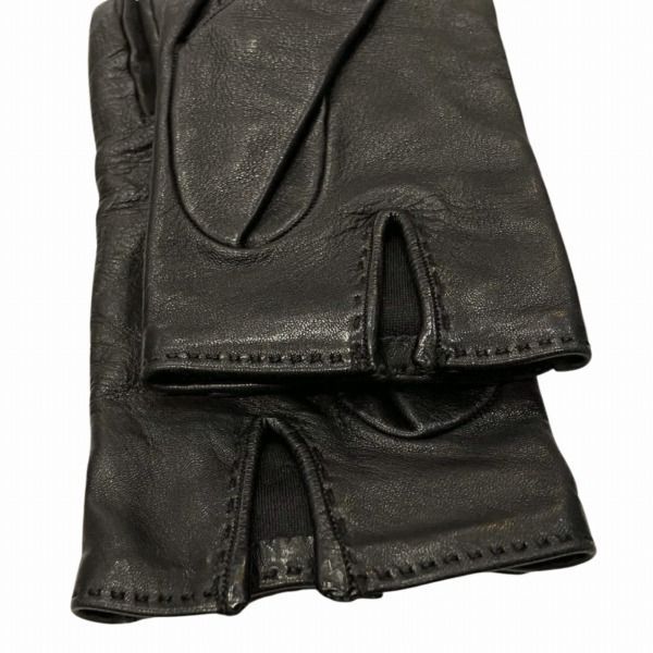 Hermes Kelly Leather Gloves Brand Accessories Gloves Ladies