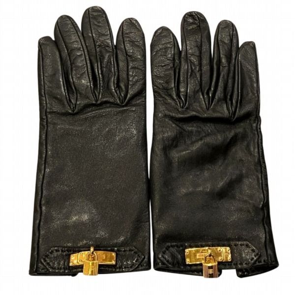 Hermes Kelly Leather Gloves Brand Accessories Gloves Ladies