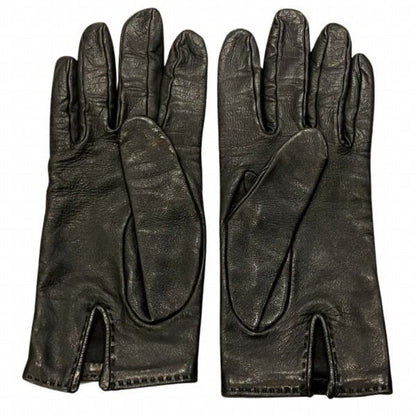 Hermes Kelly Leather Gloves Brand Accessories Gloves Ladies