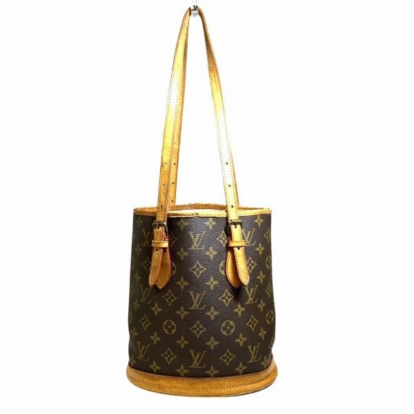Louis Vuitton Monogram Petit Bucket M42238 Bag Tote Bag Ladies