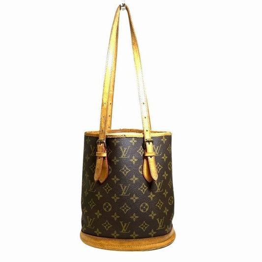 Louis Vuitton Monogram Petit Bucket M42238 Bag Tote Bag Ladies