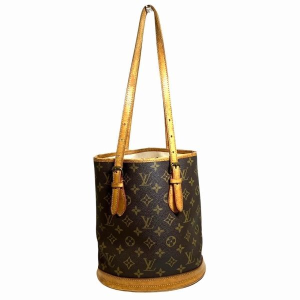 Louis Vuitton Monogram Petit Bucket M42238 Bag Tote Bag Ladies