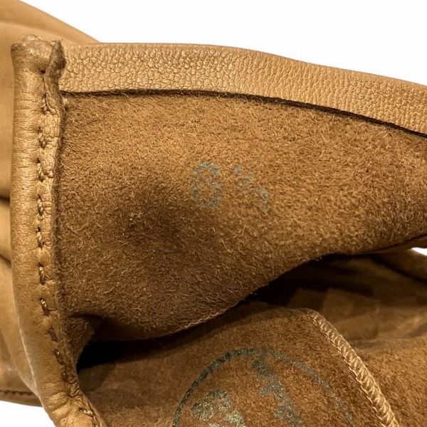 Hermes H Logo Punching Leather Gloves Brand Accessories Gloves Ladies