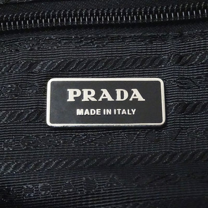Prada Bag Shoulder Nylon Black Va0563 Crossbody