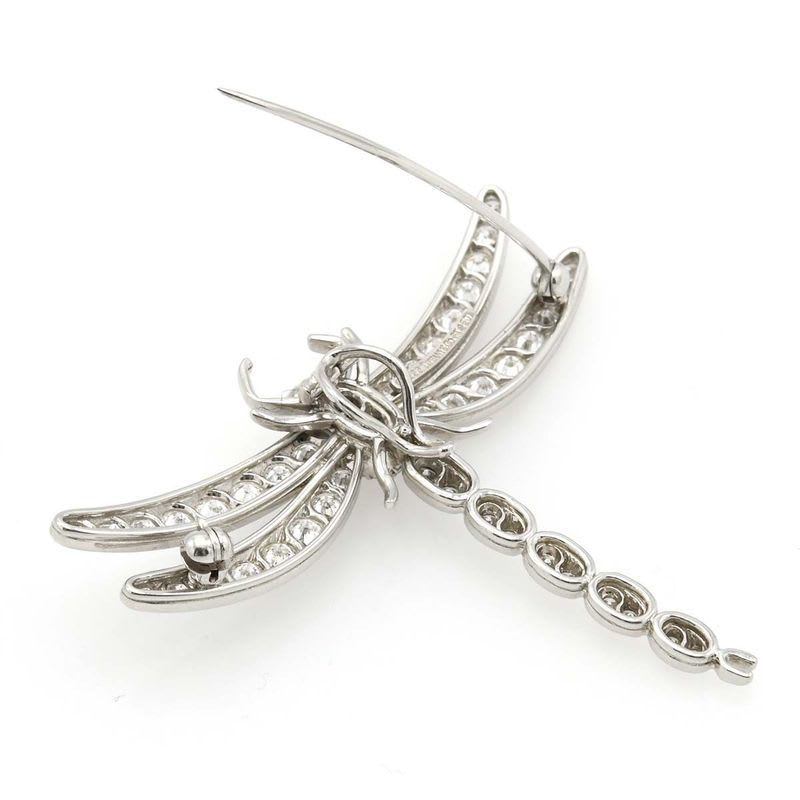 Tiffany & Co Brooch Dragon Fly Enchanted Large Pt950