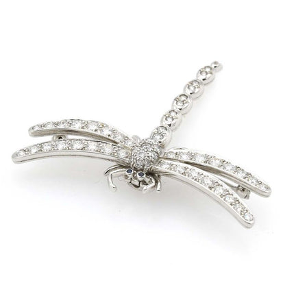 Tiffany & Co Brooch Dragon Fly Enchanted Large Pt950