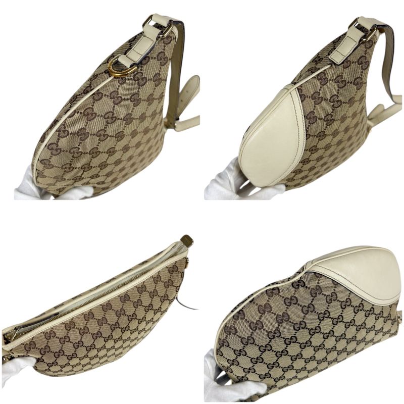 Gucci GG Canvas Shoulder Bag Crossbody Bag Interlocking Sookie Line