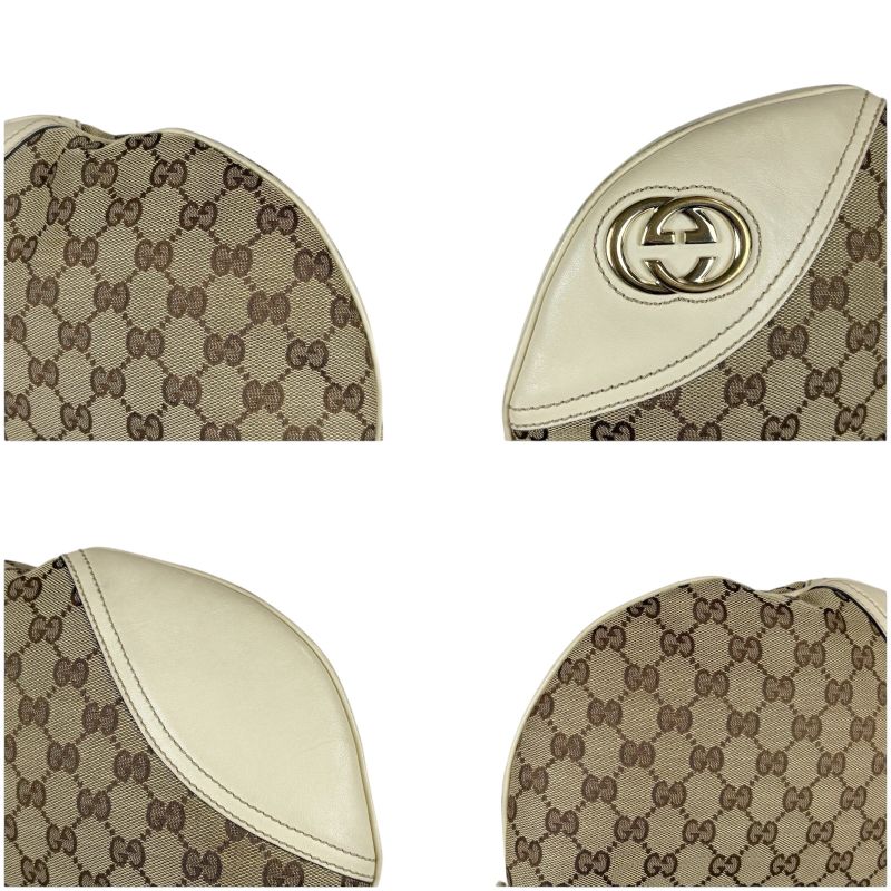 Gucci GG Canvas Shoulder Bag Crossbody Bag Interlocking Sookie Line