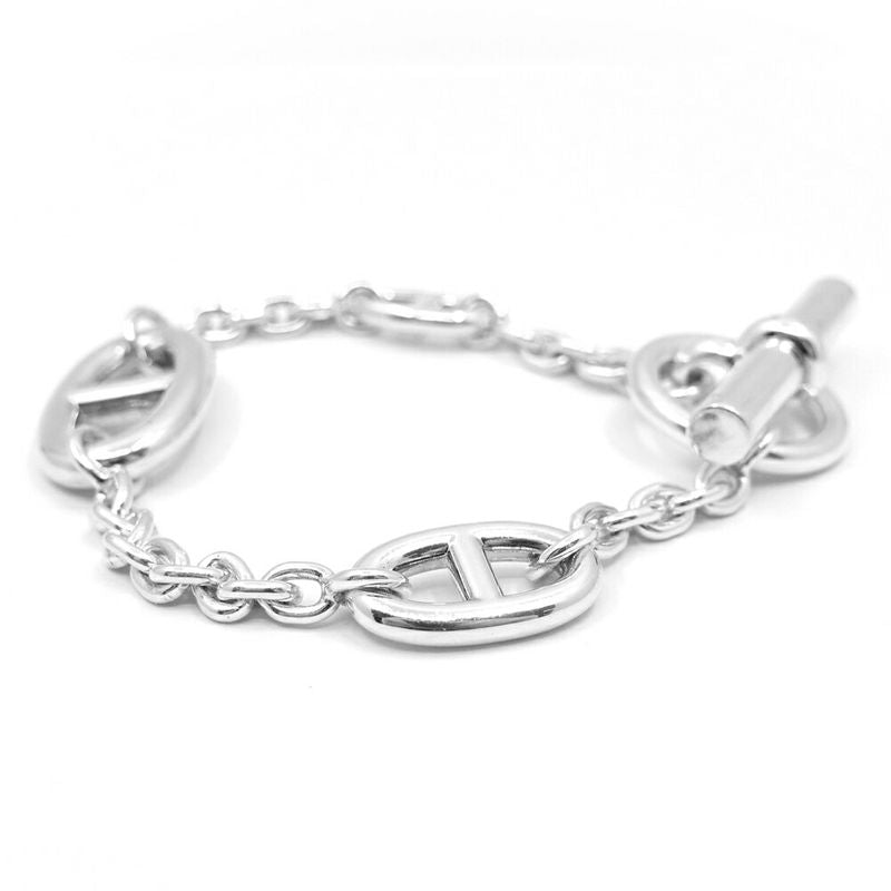 Hermes Bracelet Chaine D'ancre Farande Ag925 SV Silver Jewelry Ladies
